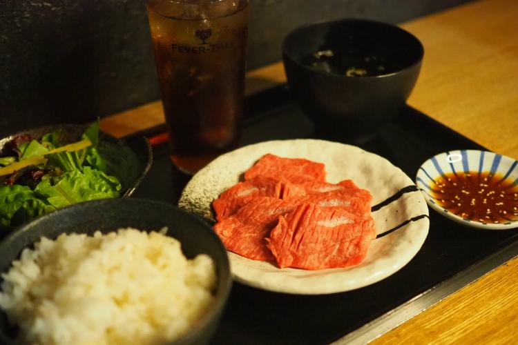 和牛赤身定食