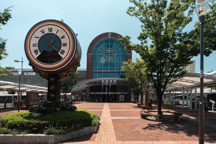 JR久留米駅　写真提供：KTIE
