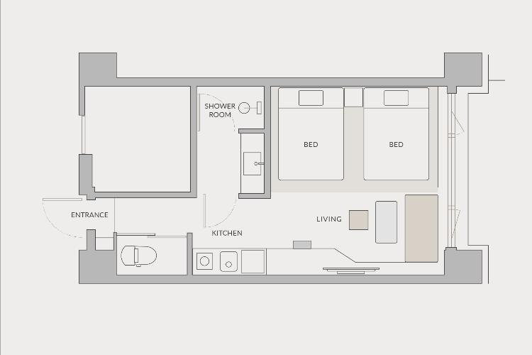 ツイン/クイーンツイン