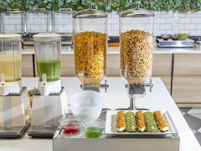 ◆朝食ビュッフェ｜シリアル・デザート