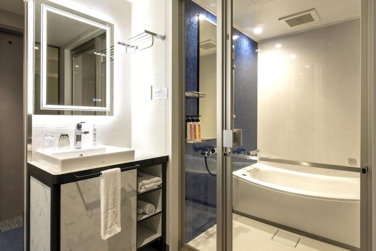 プレミアムダブルルーム　バスルーム