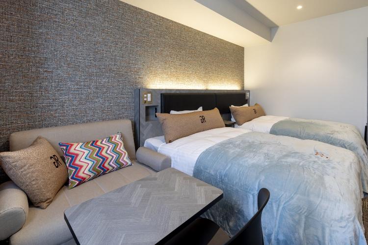 ツインルーム（1〜5名）5名様よりソファベッド対応