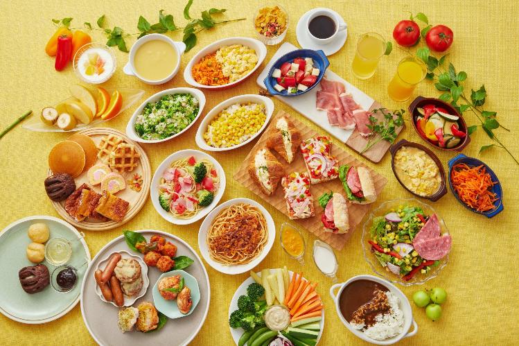 彩り鮮やかなイタリアンビュッフェをご用意してます。