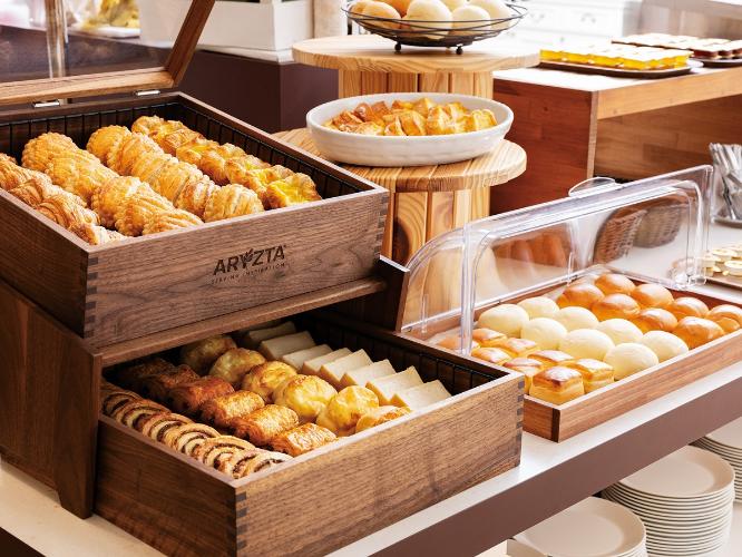 「アンサンブル」朝食ビュッフェイメージ（パン）