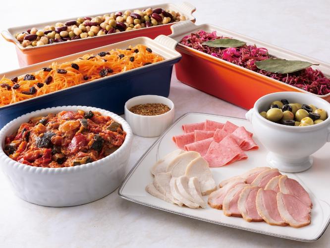 「アンサンブル」朝食ビュッフェイメージ（洋惣菜）