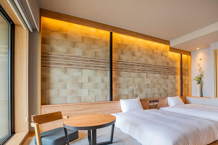 【函館山側】◆喫煙◆ 露天風呂付エグゼクティブスツイン(45平米)<BR>【函館山側】◇禁煙◇ 露天風呂付エグゼクティブスツイン(45平米)