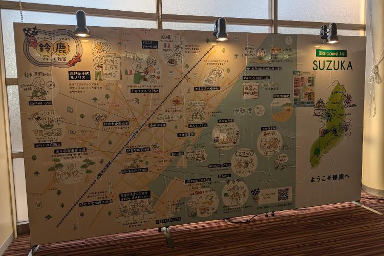 鈴鹿　散策マップ