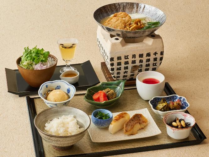 ◆選べるご飯(茶粥)と相性抜群なご飯のお供を添えた京朝食(2025年12月16日〜2026年3月15日)