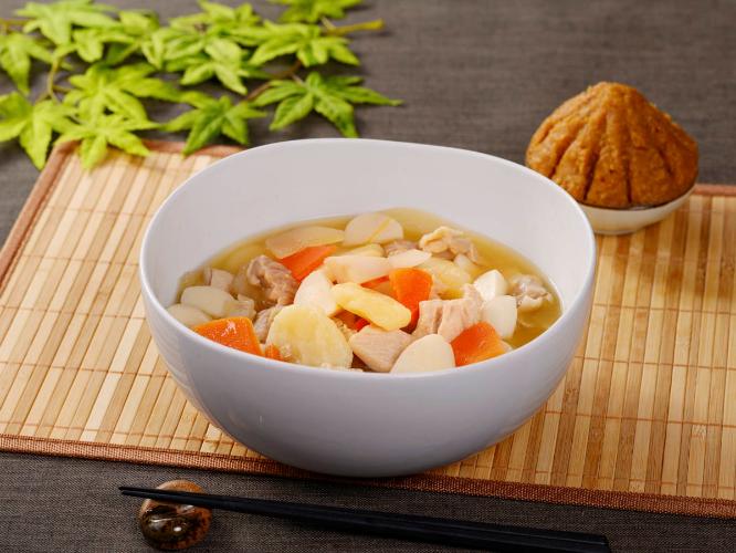 【佐賀限定】「手でちぎる=つんきー」「だんご=だご」を意味する郷土料理”佐賀の食卓 つんきーだご汁”