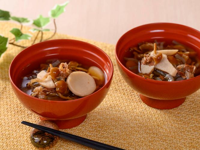 【山形・天童限定】芋の旨みと香ばしいだしの味わいが広がる”ふるさとの味わい　芋煮スープ”