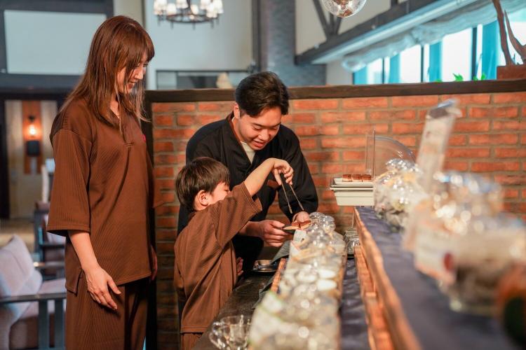 【お楽しみサービス】お子様もお楽しみいただける無料サービスをご用意。