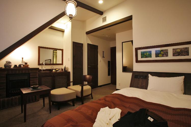 【マウントビューダブル/22平米】1名でも2名でもご宿泊可能な丁度いい広さの室内。