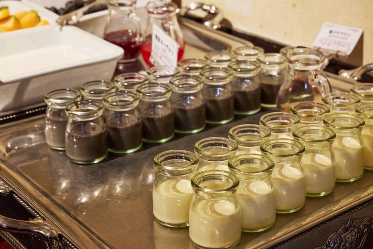 【朝食/デザート】食事の〆に絶品デザートを。