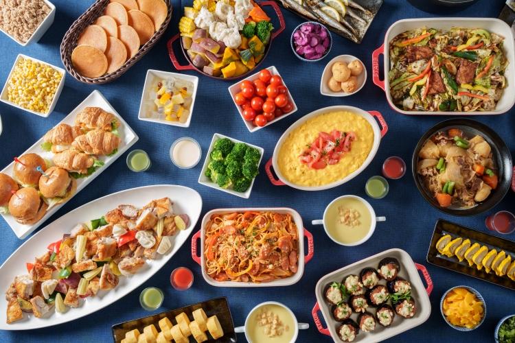 朝食ビュッフェ