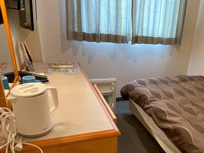 シングルルームになります。