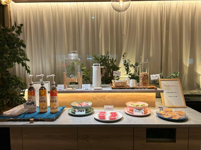 ロビーにはフリーラウンジのご用意がございます。