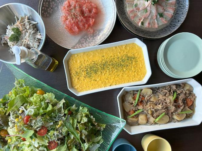 『１日を元気に始める朝食バイキング』