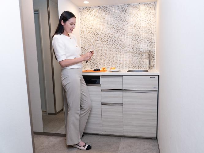 客室|レジデンシャルダブル(キッチン)