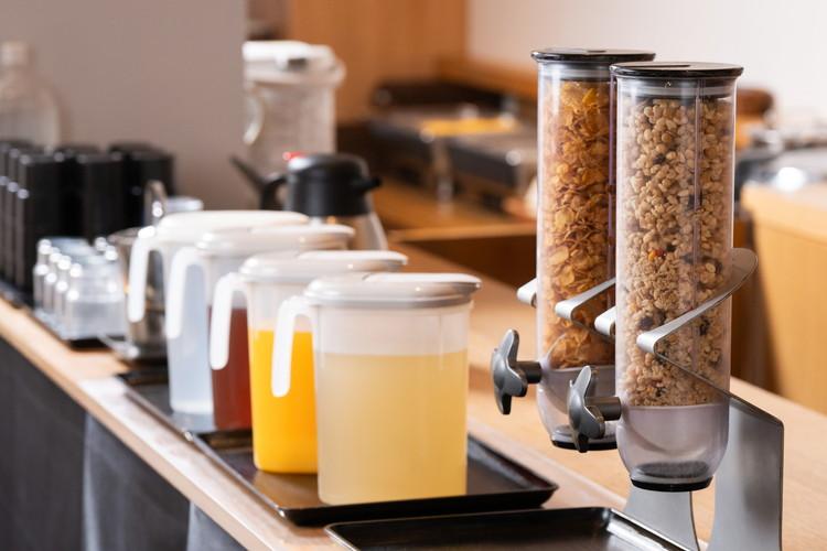 ドリンクバー【朝食】ドリンクはおかわり自由です。<BR><BR><BR>