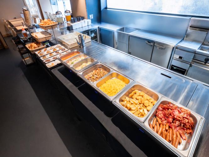 【朝食ビュッフェ】朝食の店内風景