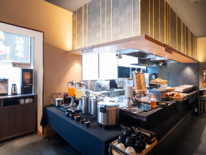 【朝食ビュッフェ】朝食の店内風景