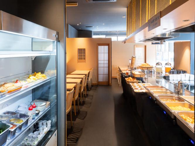 【朝食ビュッフェ】朝食の店内風景