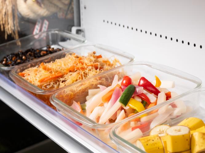 【朝食ビュッフェ】冷製料理コーナー