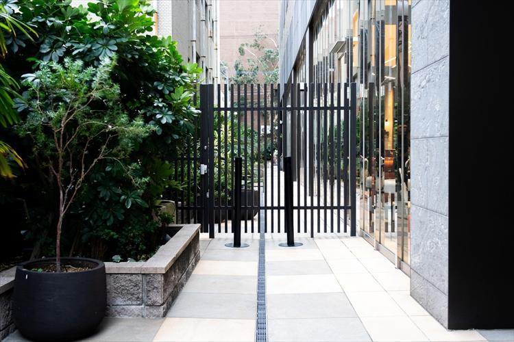 外喫煙スペース