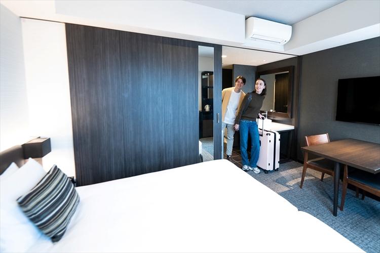 客室滞在イメージ／デラックスツイン　【24平米・ベッド幅110cm×2台・全室禁煙】