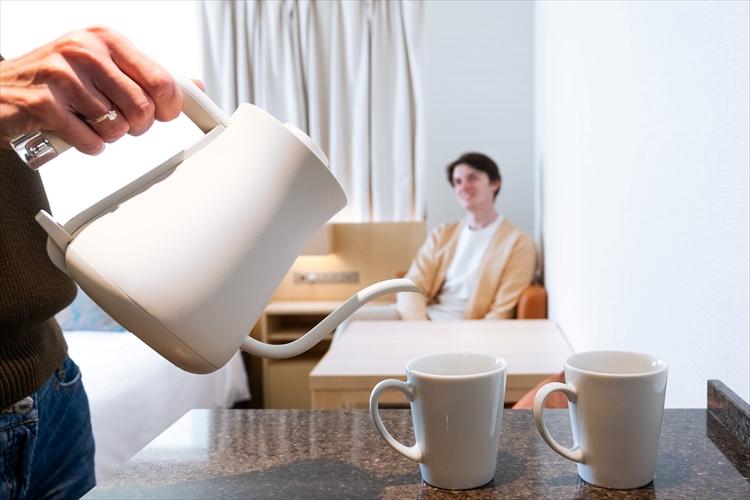 客室滞在イメージ／レジデンシャルツイン　【24平米・ベッド幅110cm×2台・全室禁煙】