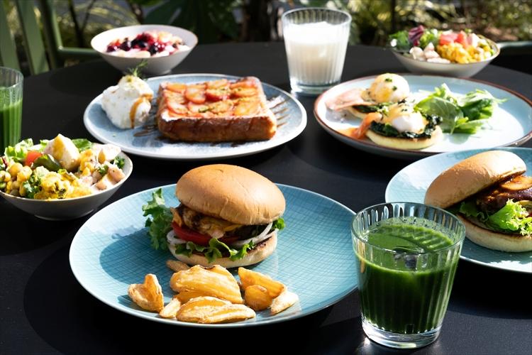 Near Equal - ブレックファーストメニュー一例・テラス席イメージ