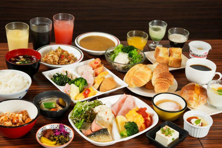朝食ビュッフェ