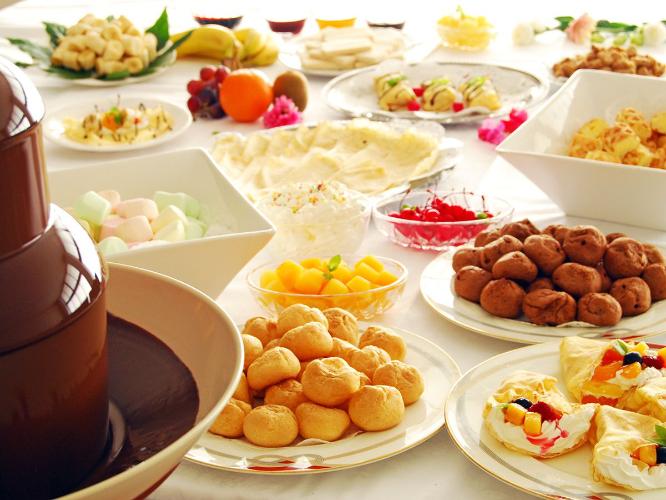 【3〜5月】夕食バイキング一例