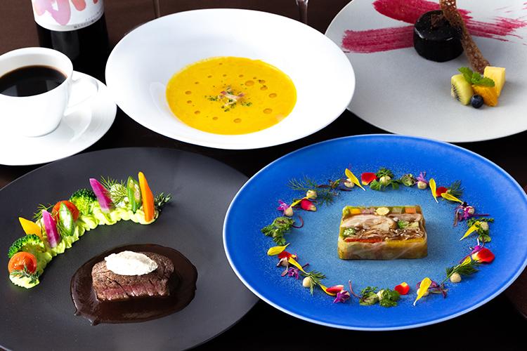 コース料理イメージ（メインディッシュ肉）