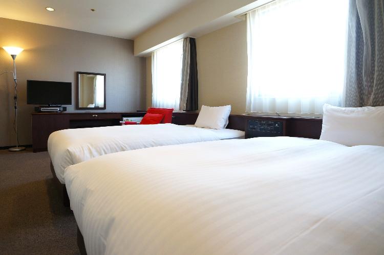 ツインルーム■26平米■120センチ幅ベッド×2台