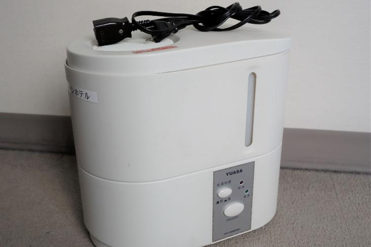 加湿器　1F貸出棚にご準備しています