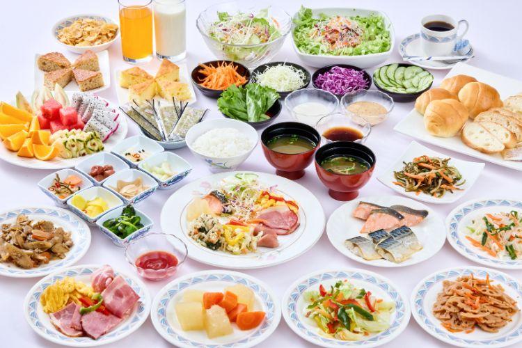 朝食一例