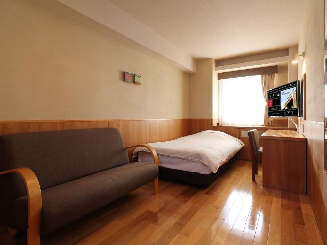 SAKURAシングル◆喫煙◆9階◆18平米◆限定1室◆ベッド幅120cm