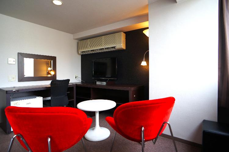 □デラックスツイン□お部屋の広さは24平米あります☆5名様でご利用の際にはエキストラベッドが入ります