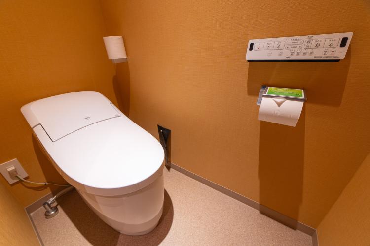 温水洗浄機能付トイレ（全室）