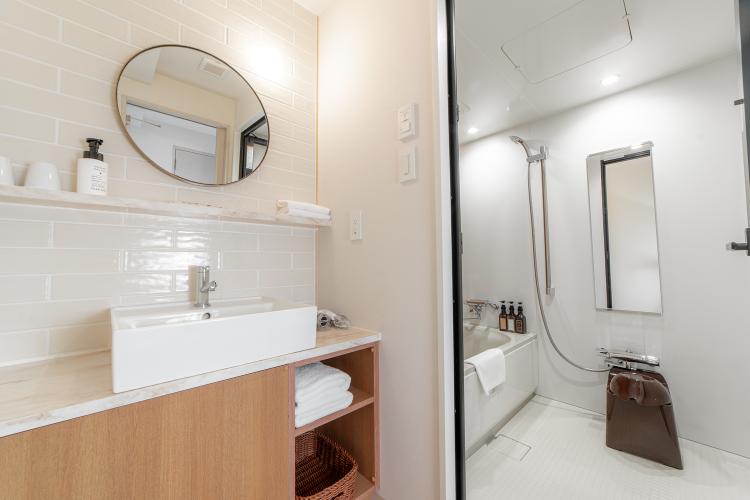 ツインルーム／バス・トイレ・洗面3点独立