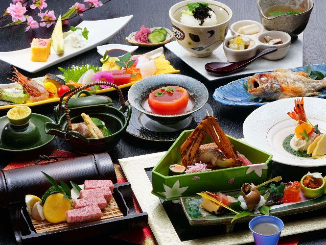 春の特上会席（２０２６年３月２１日～６月２０日）※日によって異なる場合がございます