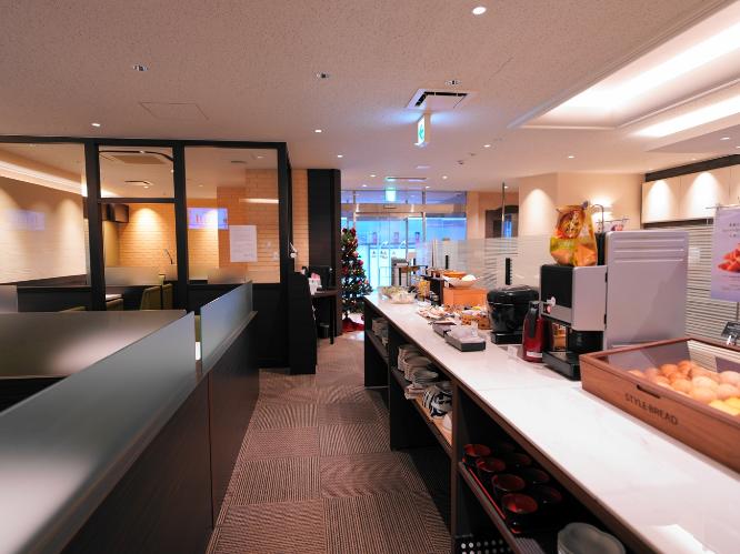 【朝食】ご朝食コーナー全景