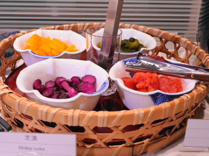 【朝食】ご飯のお供・お漬物各種