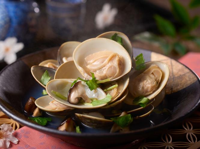 はまぐり酒蒸し（3/1〜6/30春のフェアメニュー）　※イメージ