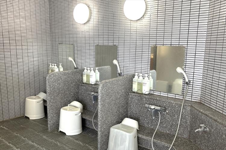 【大浴場】洗い場