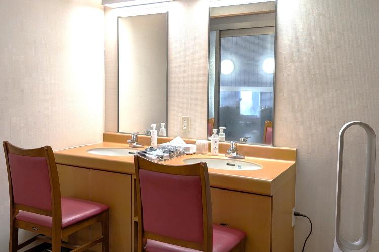 【大浴場】脱衣所