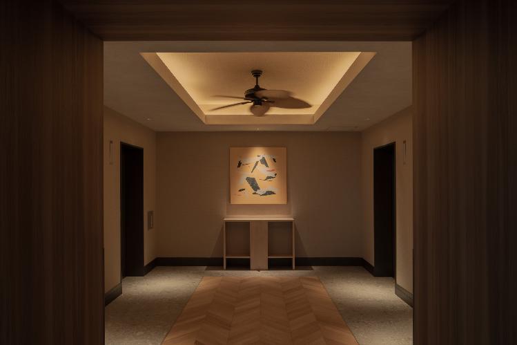 エレベーターホール＿アート