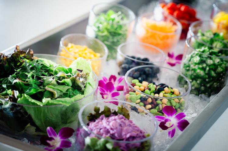 朝食ビュッフェ