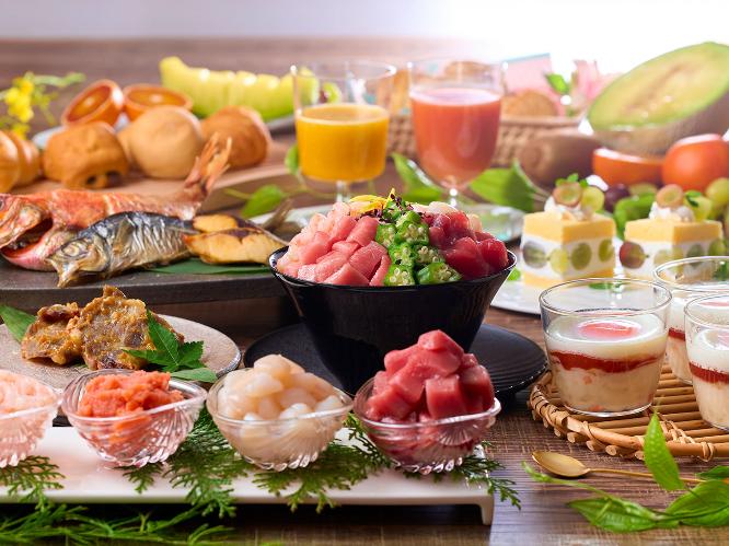 大江戸三つ星バイキング 朝食メニュー（4/16～）　※イメージ